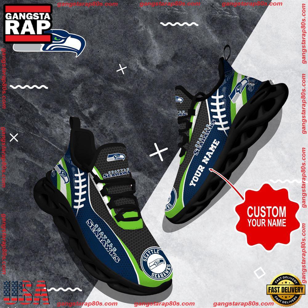 JWFancy Seattle Seahawks Max Soul Shoes Sneakers For Men And Women