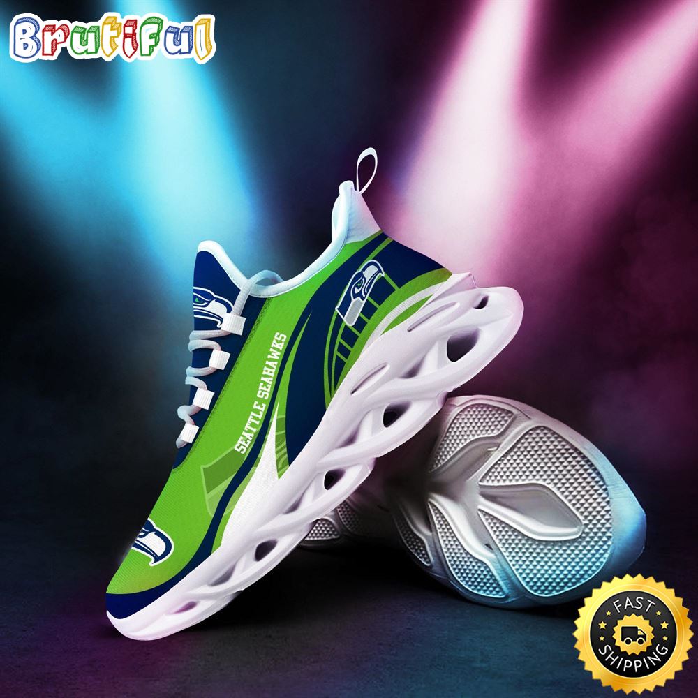 JWFancy Seattle Seahawks Max Soul Shoes Sneakers For Men And Women