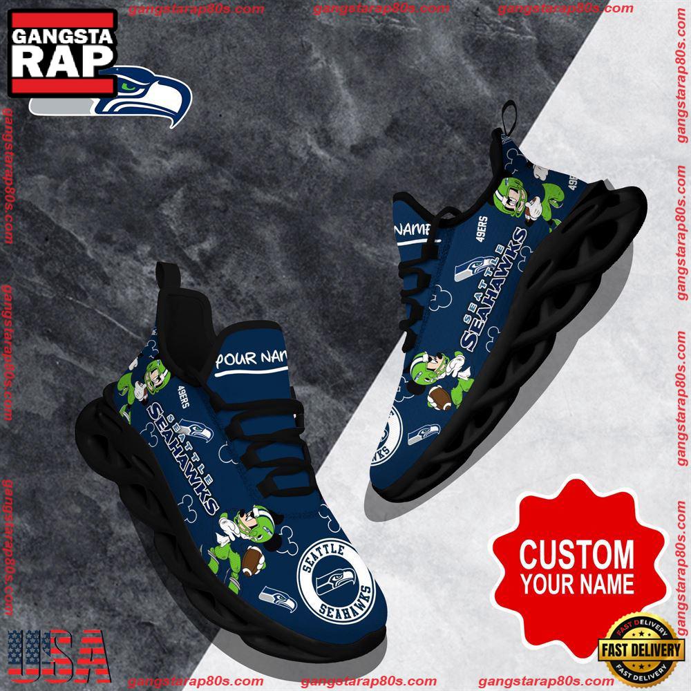 JWFancy Seattle Seahawks Max Soul Shoes Sneakers For Men And Women