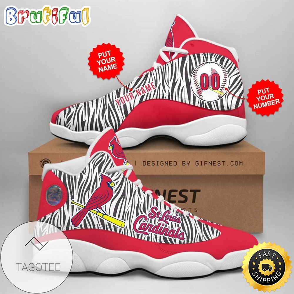 JWFancy St. Louis Cardinals AJ13 Sneakers Shoes For Men And Women