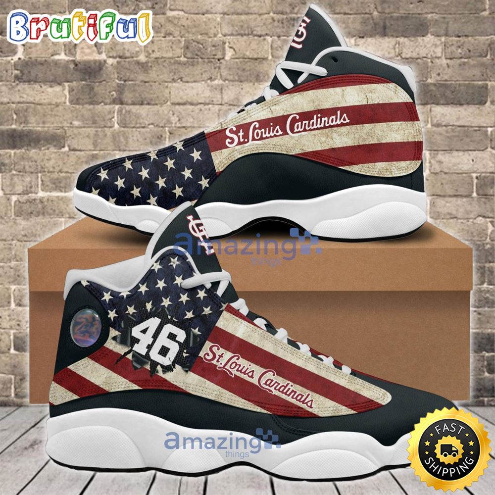 JWFancy St. Louis Cardinals AJ13 Sneakers Shoes For Men And Women