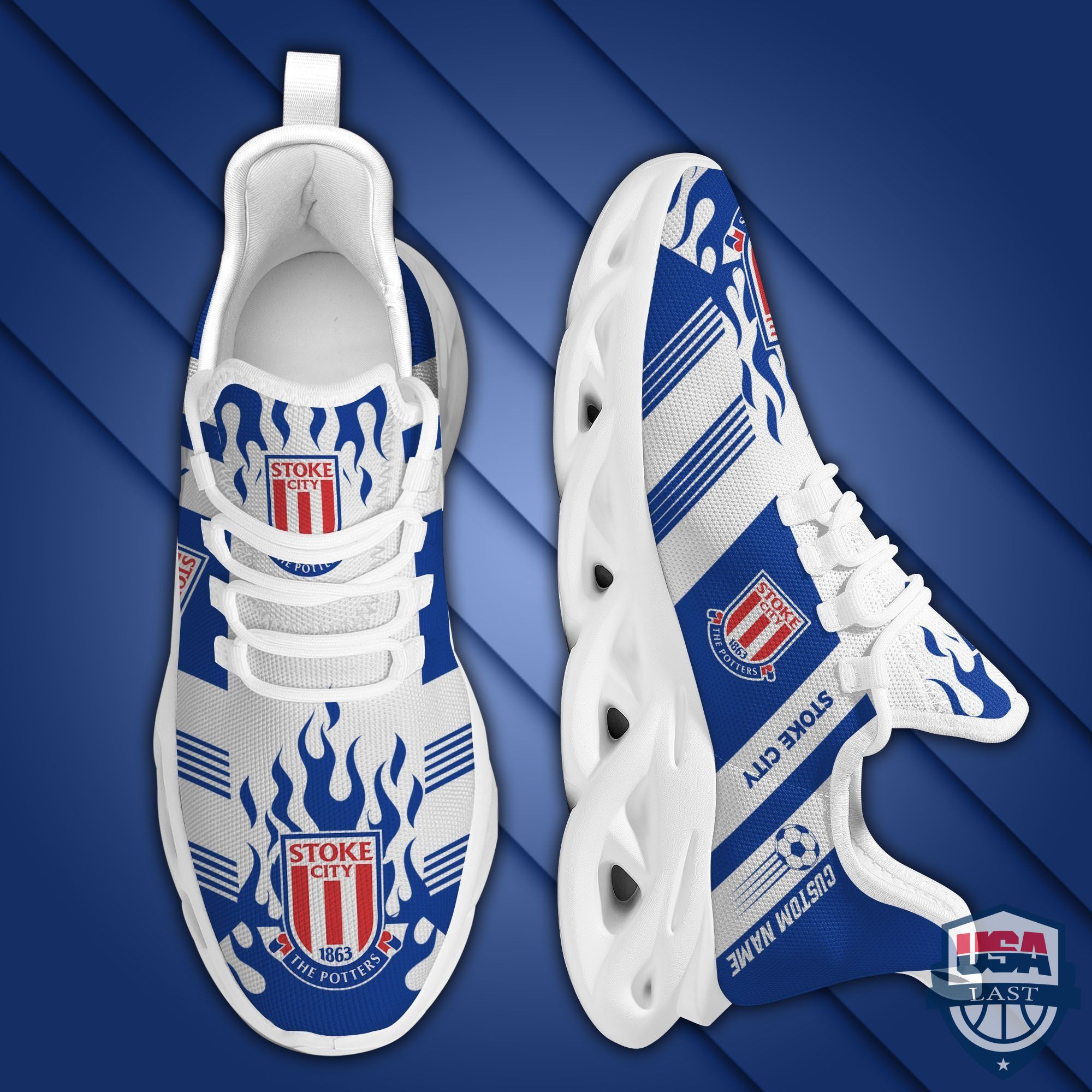 JWFancy Stoke City  Max Soul Shoes Sneakers For Men And Women