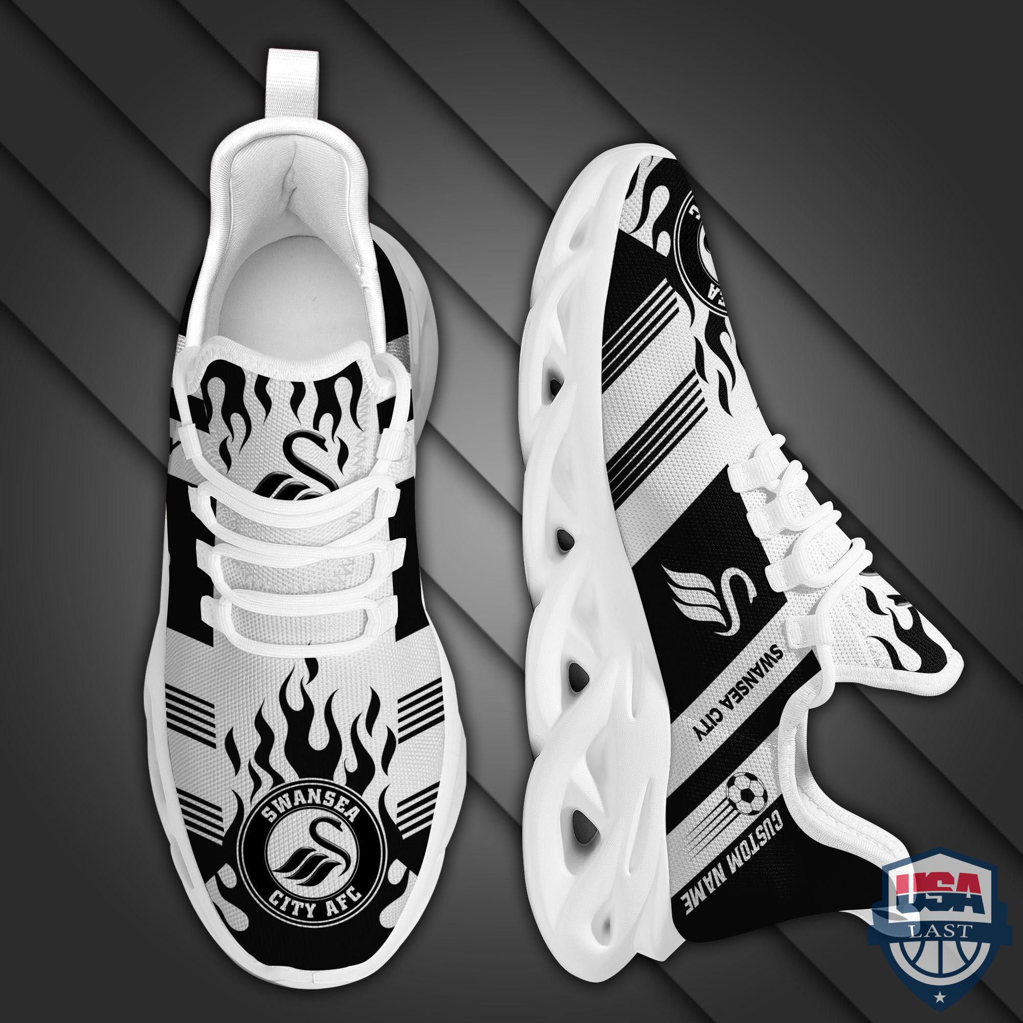 JWFancy Swansea City  Max Soul Shoes Sneakers For Men And Women