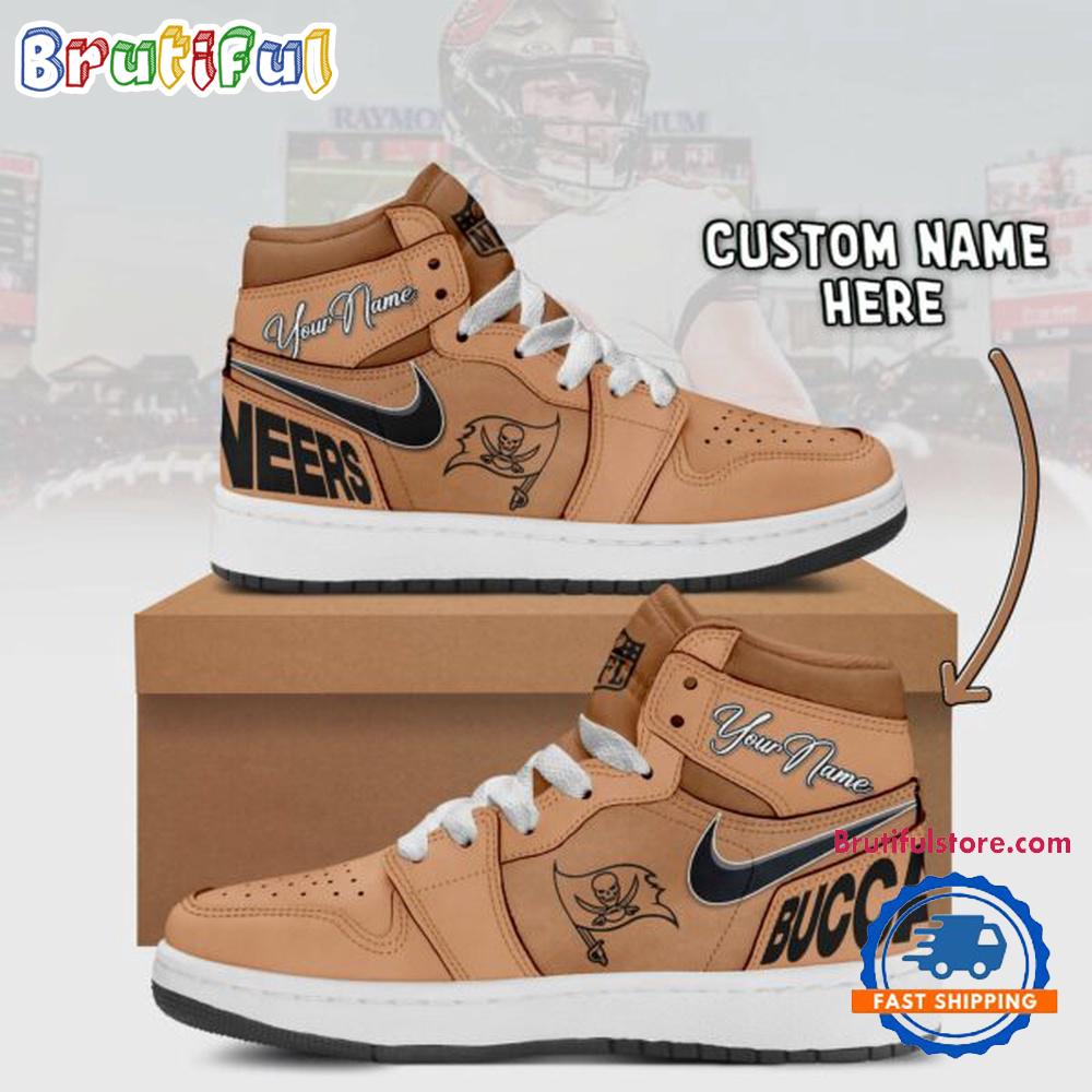 JWFancy Tampa Bay Buccaneers AJ1 High Sneakers Shoes For Men And Women