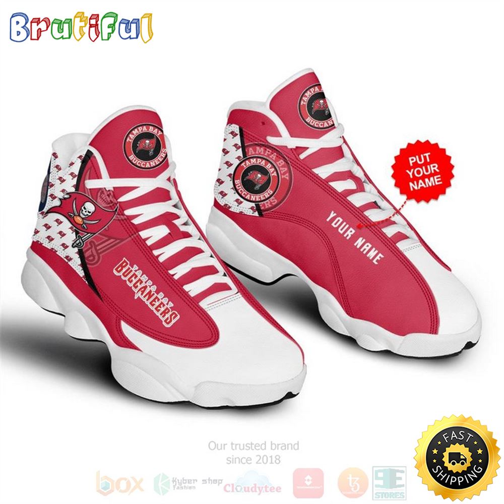 JWFancy Tampa Bay Buccaneers AJ13 Sneakers Shoes For Men And Women