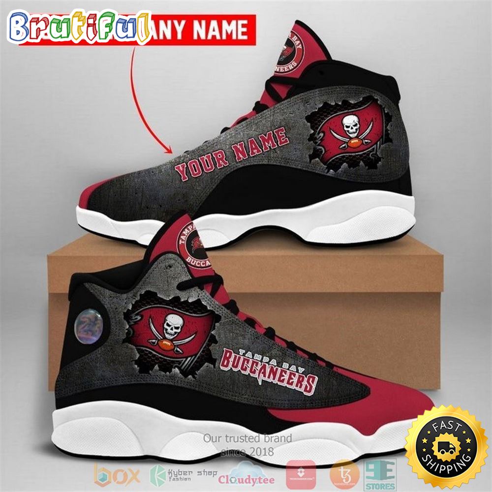 JWFancy Tampa Bay Buccaneers AJ13 Sneakers Shoes For Men And Women