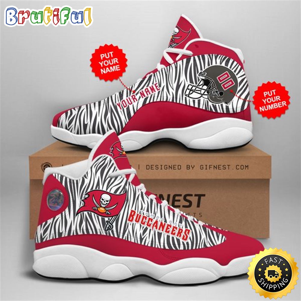 JWFancy Tampa Bay Buccaneers AJ13 Sneakers Shoes For Men And Women
