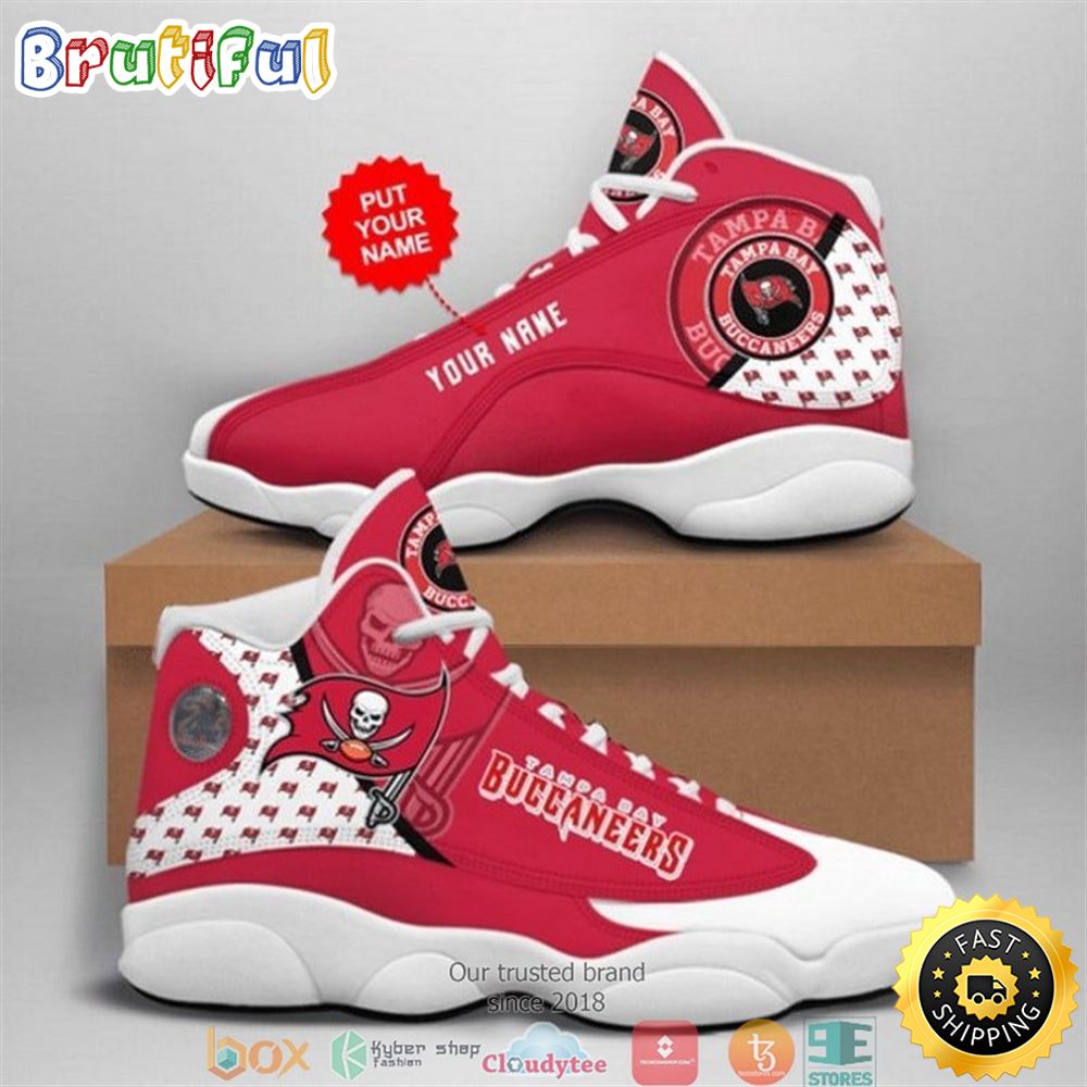 JWFancy Tampa Bay Buccaneers AJ13 Sneakers Shoes For Men And Women