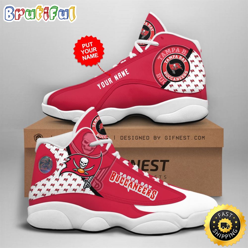 JWFancy Tampa Bay Buccaneers AJ13 Sneakers Shoes For Men And Women
