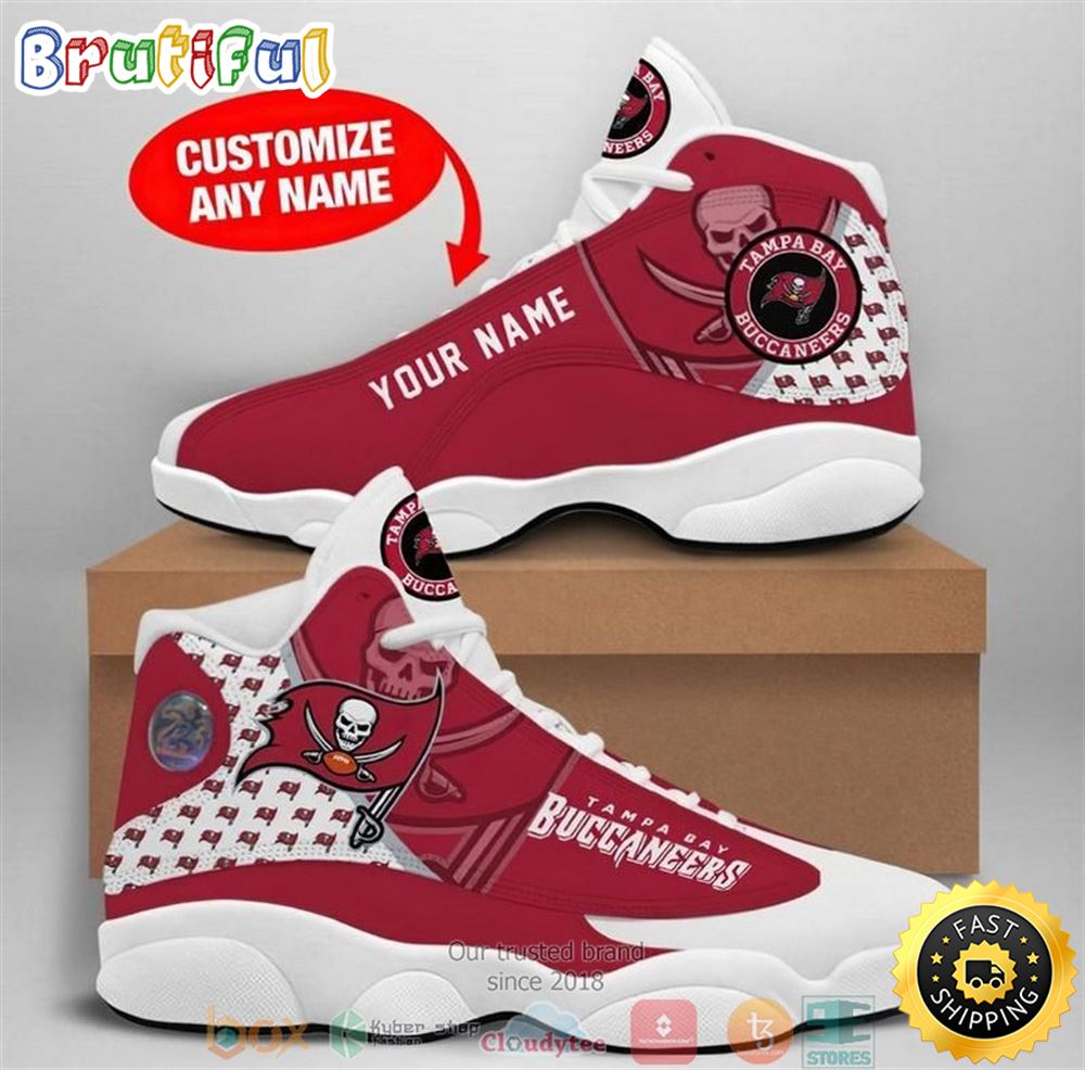 JWFancy Tampa Bay Buccaneers AJ13 Sneakers Shoes For Men And Women