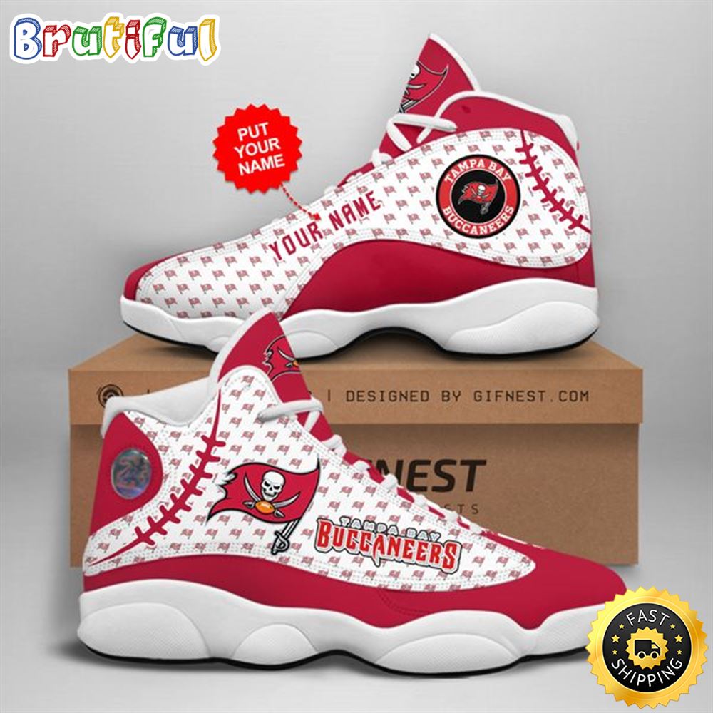 JWFancy Tampa Bay Buccaneers AJ13 Sneakers Shoes For Men And Women