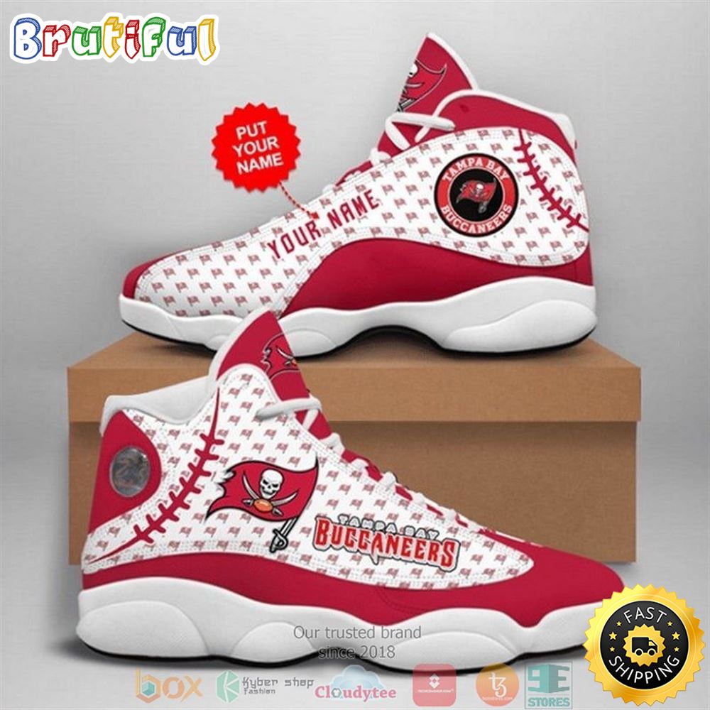 JWFancy Tampa Bay Buccaneers AJ13 Sneakers Shoes For Men And Women