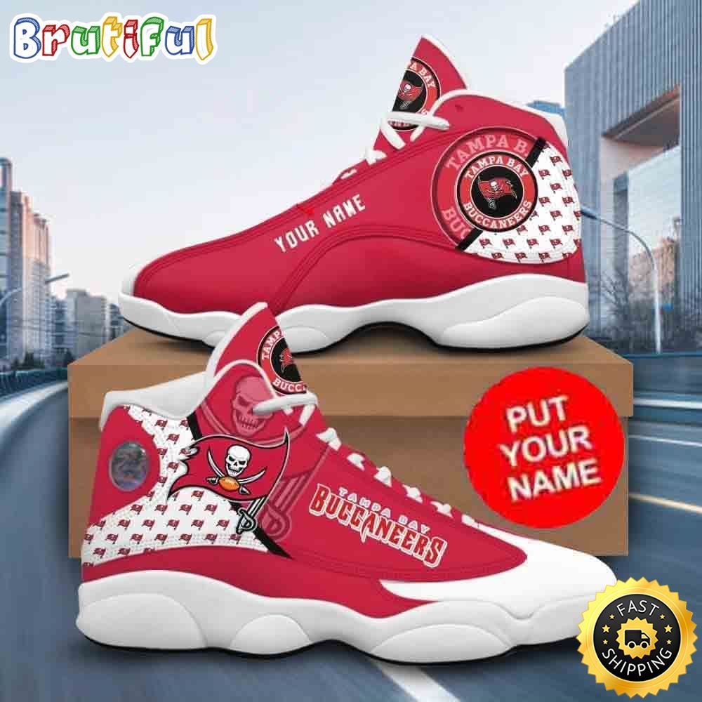 JWFancy Tampa Bay Buccaneers AJ13 Sneakers Shoes For Men And Women