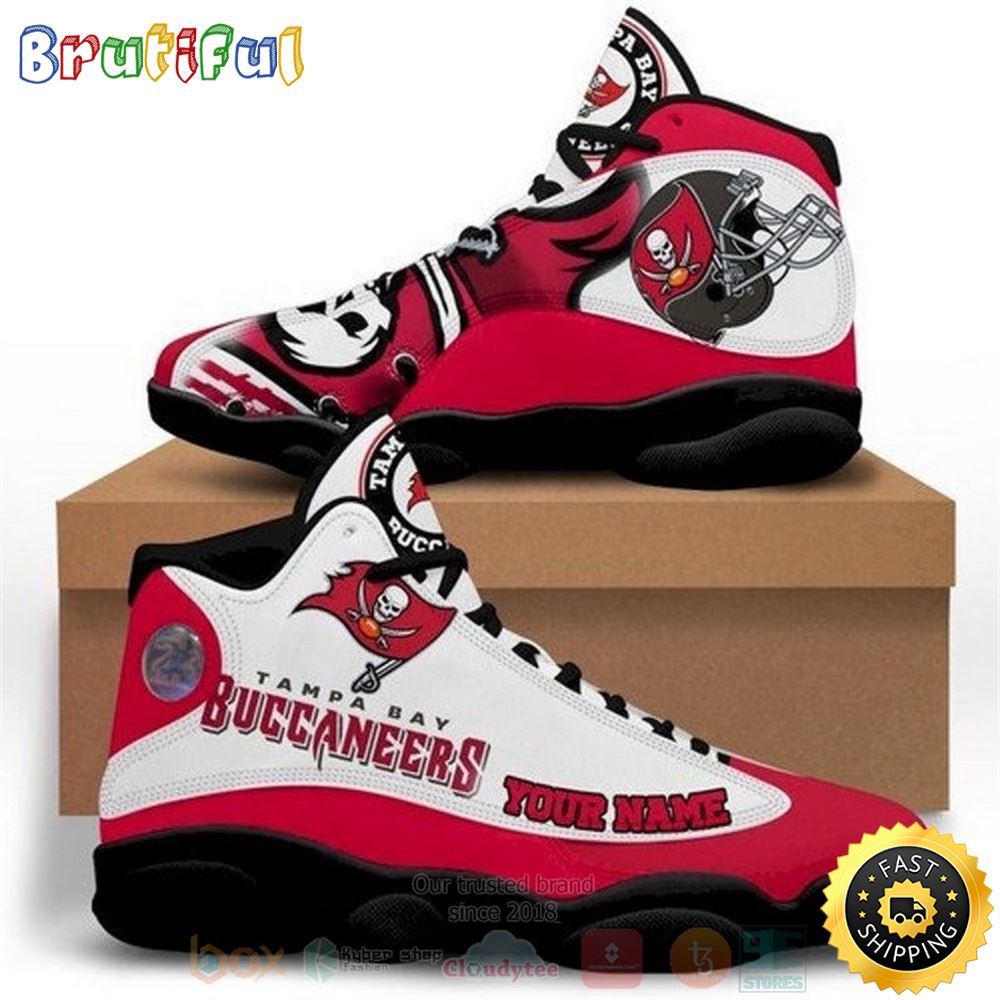 JWFancy Tampa Bay Buccaneers AJ13 Sneakers Shoes For Men And Women
