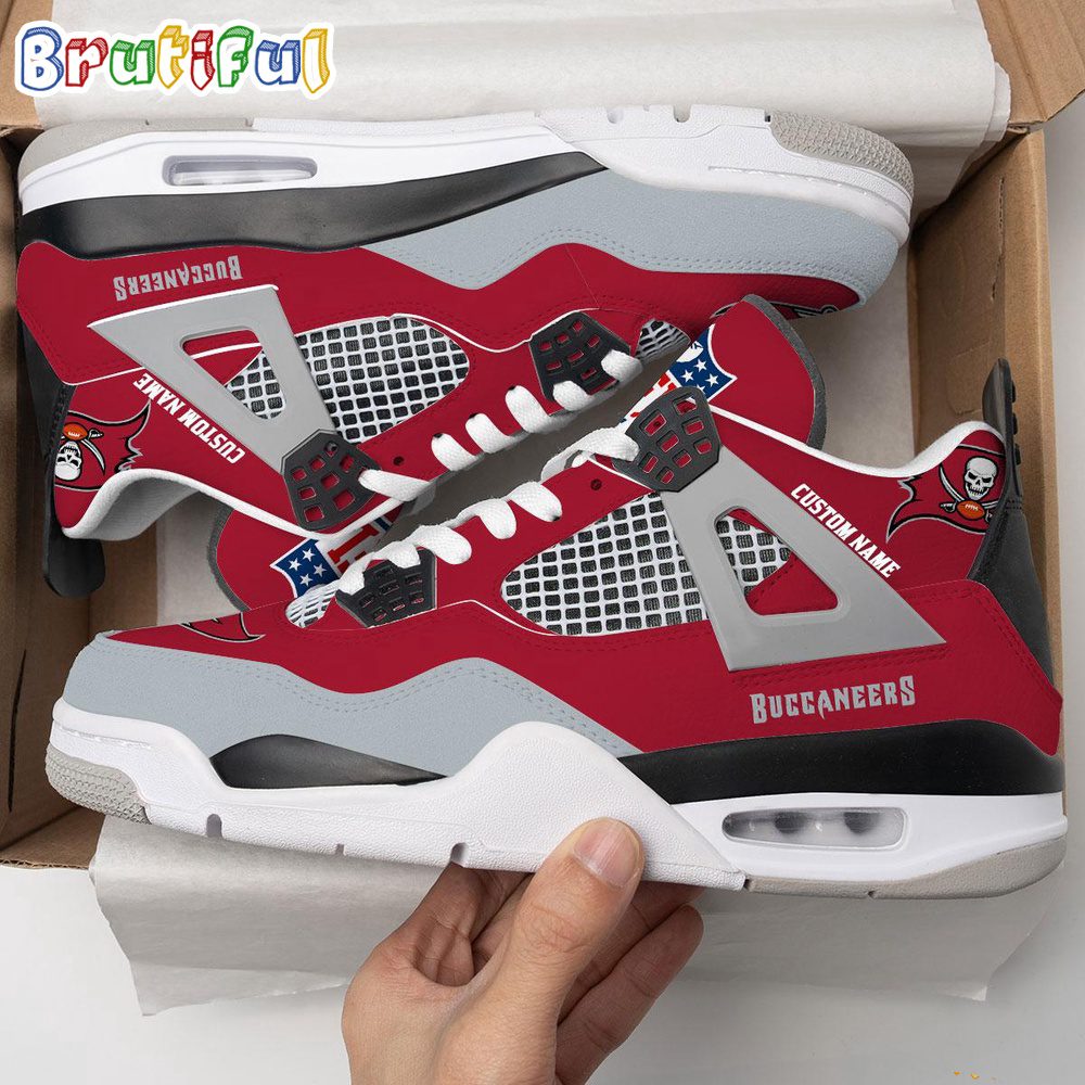 JWFancy Tampa Bay Buccaneers AJ4 Sneakers Shoes For Men And Women