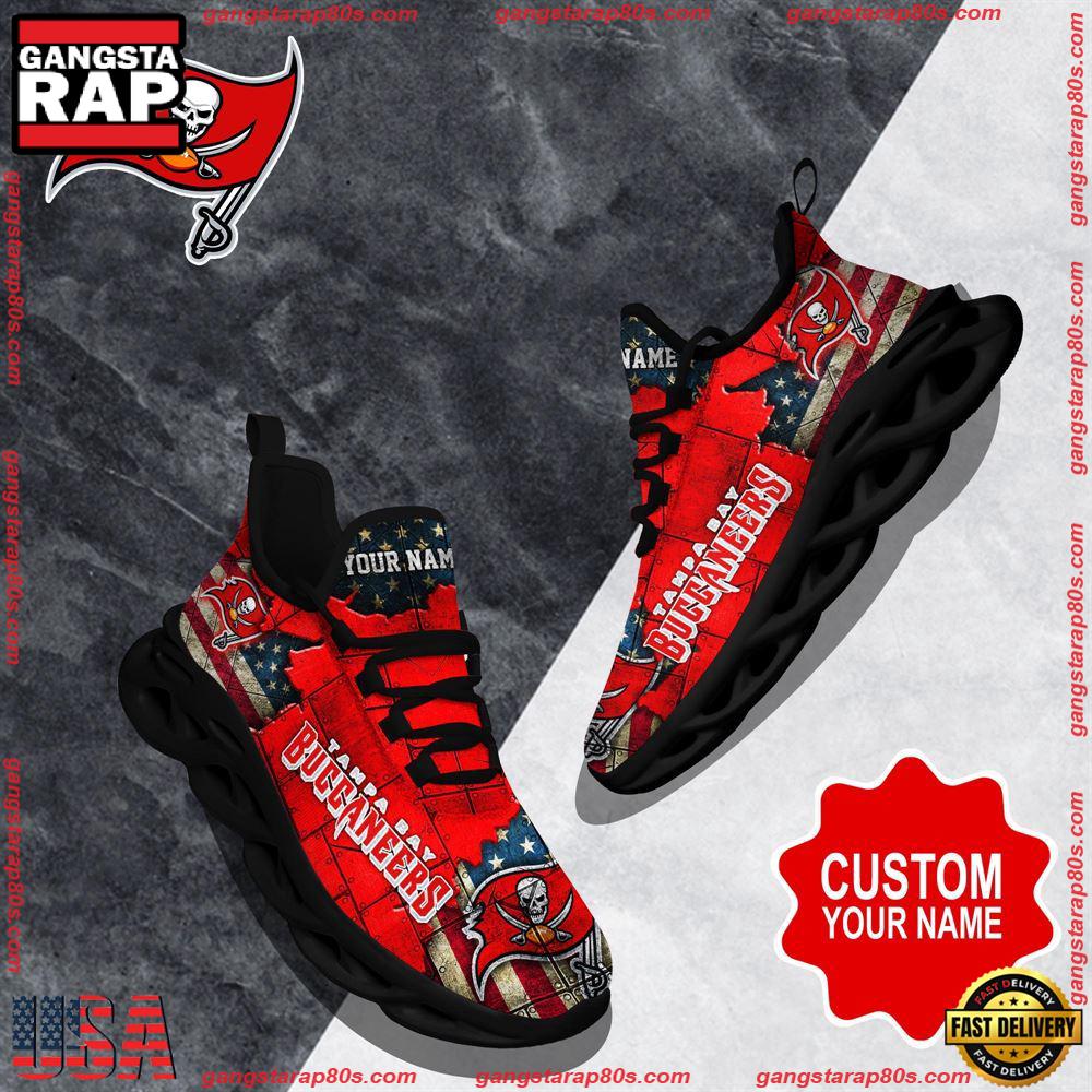 JWFancy Tampa Bay Buccaneers Max Soul Shoes Sneakers For Men And Women