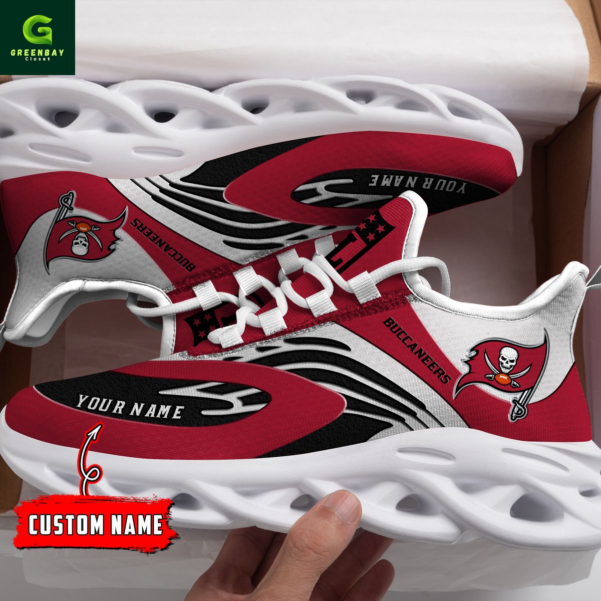 JWFancy Tampa Bay Buccaneers Max Soul Shoes Sneakers For Men And Women