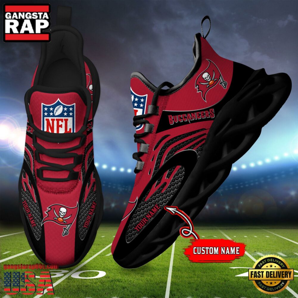 JWFancy Tampa Bay Buccaneers Max Soul Shoes Sneakers For Men And Women