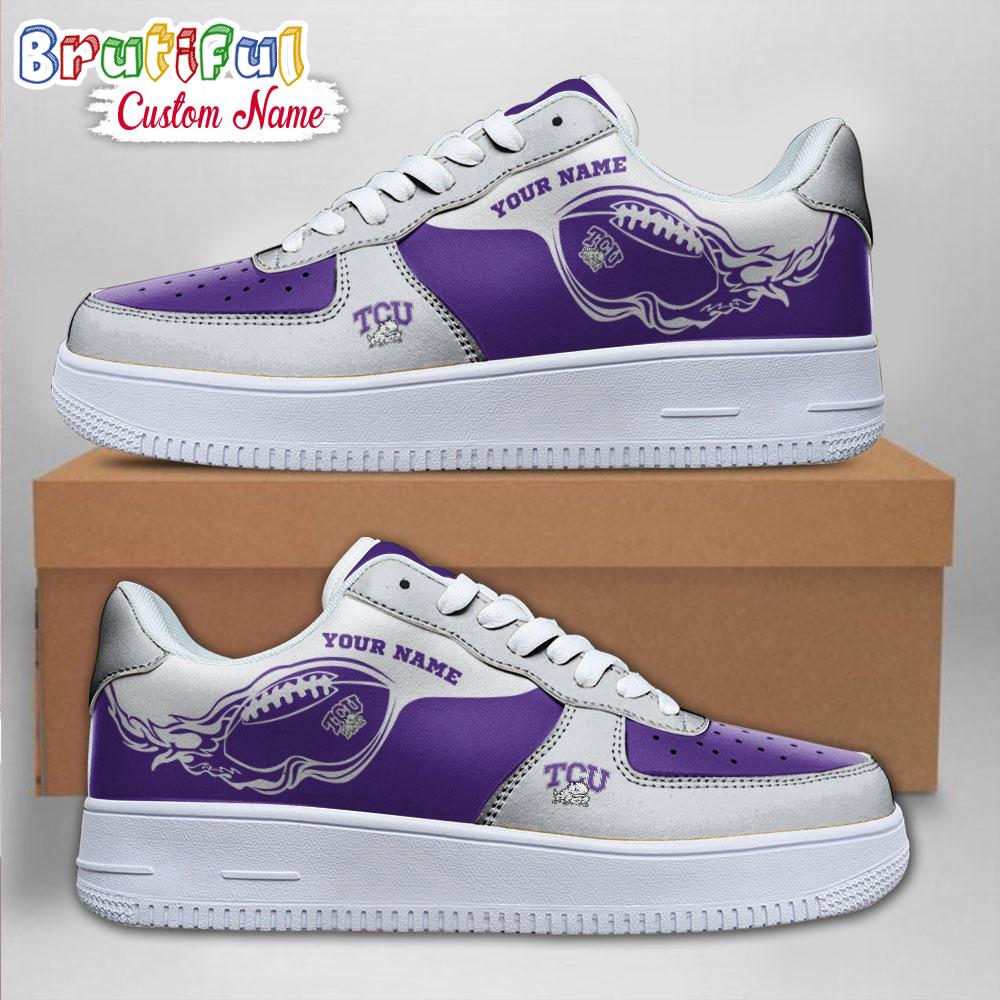 JWFancy TCU Horned Frogs Air Low-Top Sneakers Shoes For Men And Women