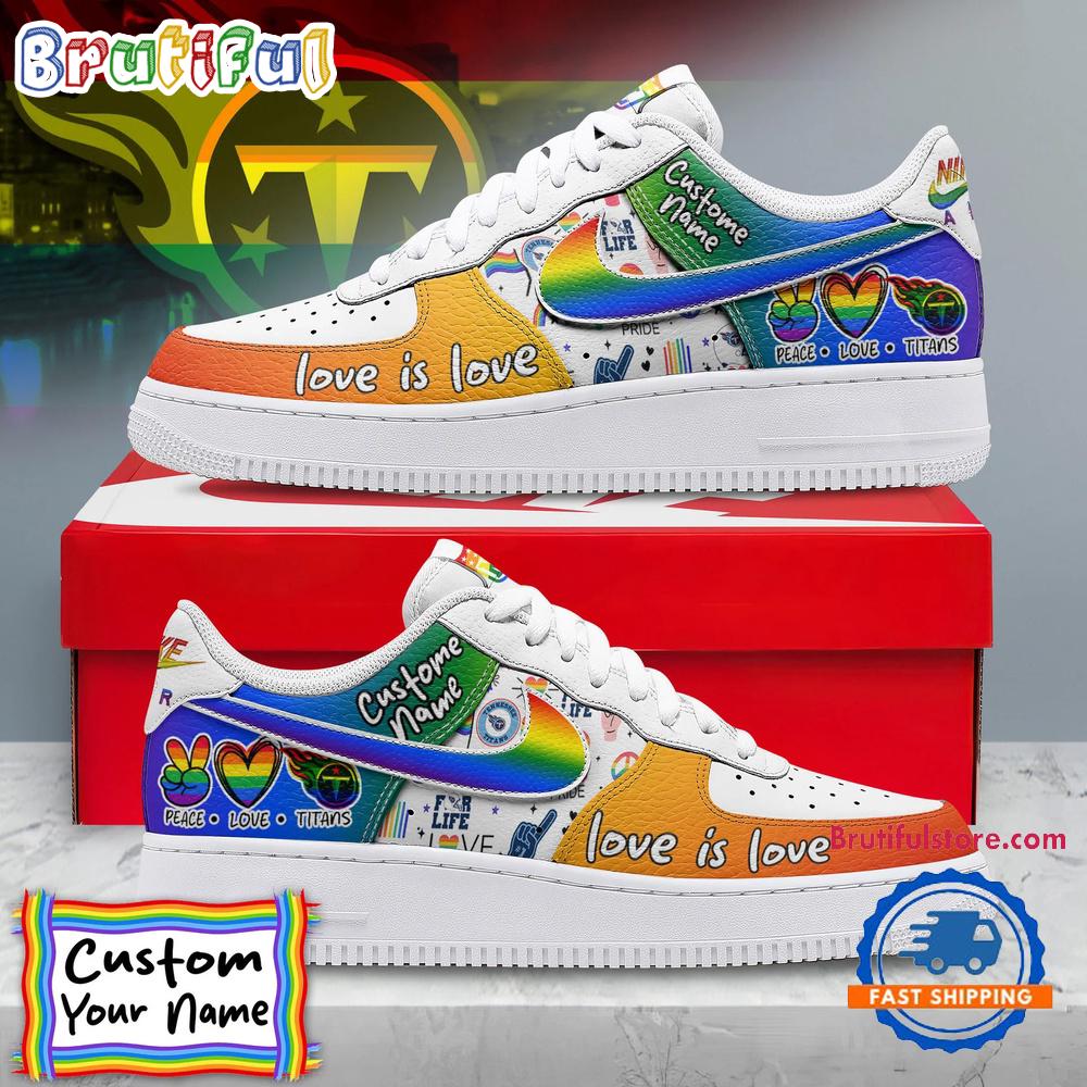 JWFancy Tennessee Titans Air Low-Top Sneakers Shoes For Men And Women