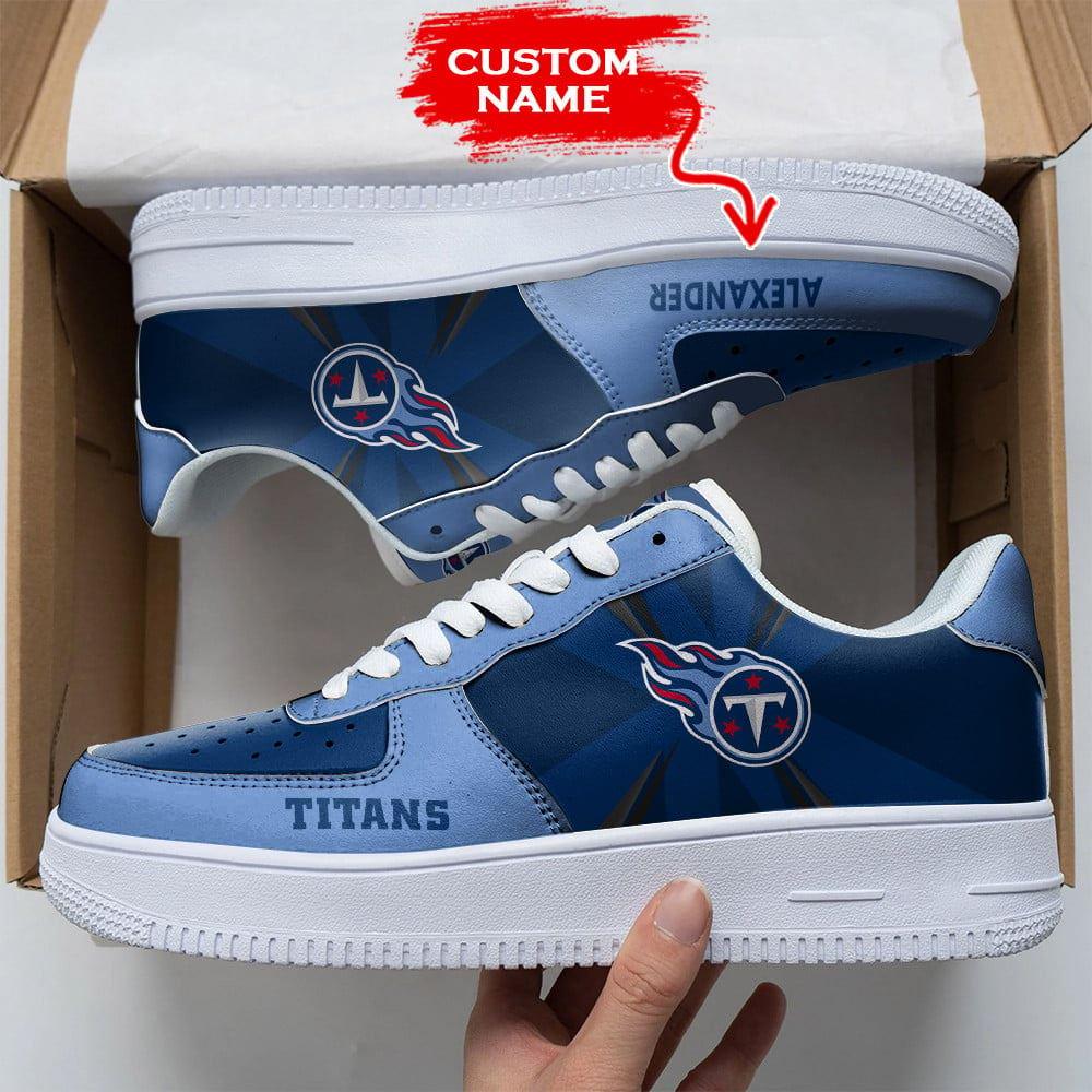 JWFancy Tennessee Titans Air Low-Top Sneakers Shoes For Men And Women