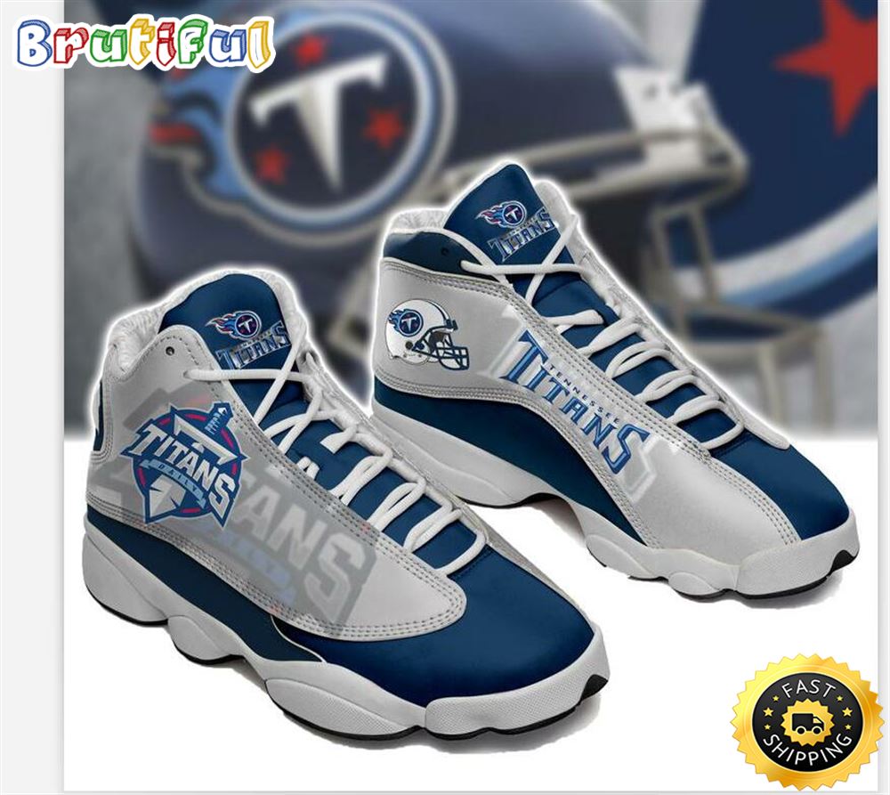 JWFancy Tennessee Titans AJ13 Sneakers Shoes For Men And Women