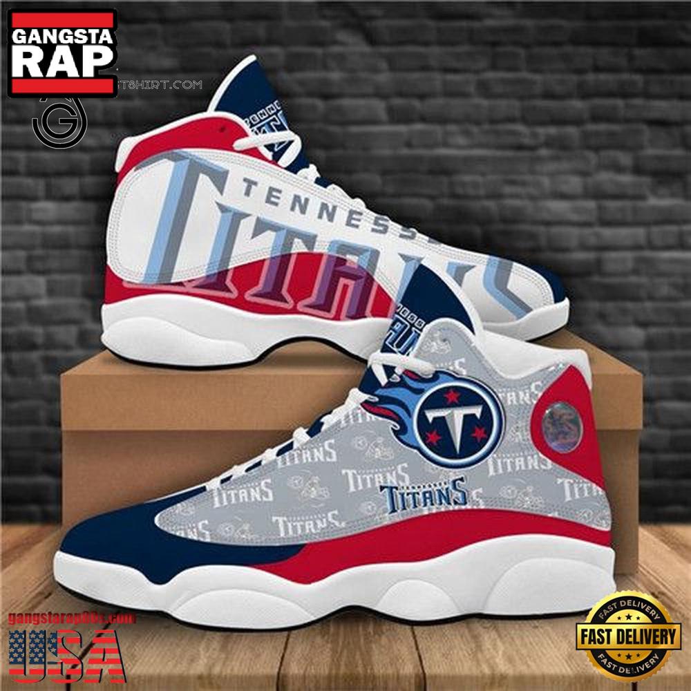 JWFancy Tennessee Titans AJ13 Sneakers Shoes For Men And Women