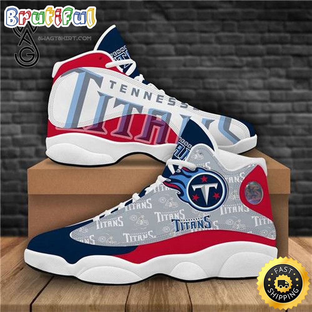 JWFancy Tennessee Titans AJ13 Sneakers Shoes For Men And Women