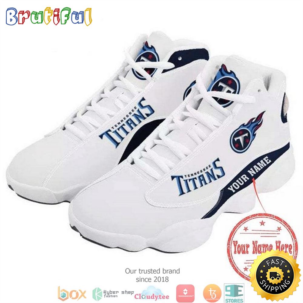 JWFancy Tennessee Titans AJ13 Sneakers Shoes For Men And Women