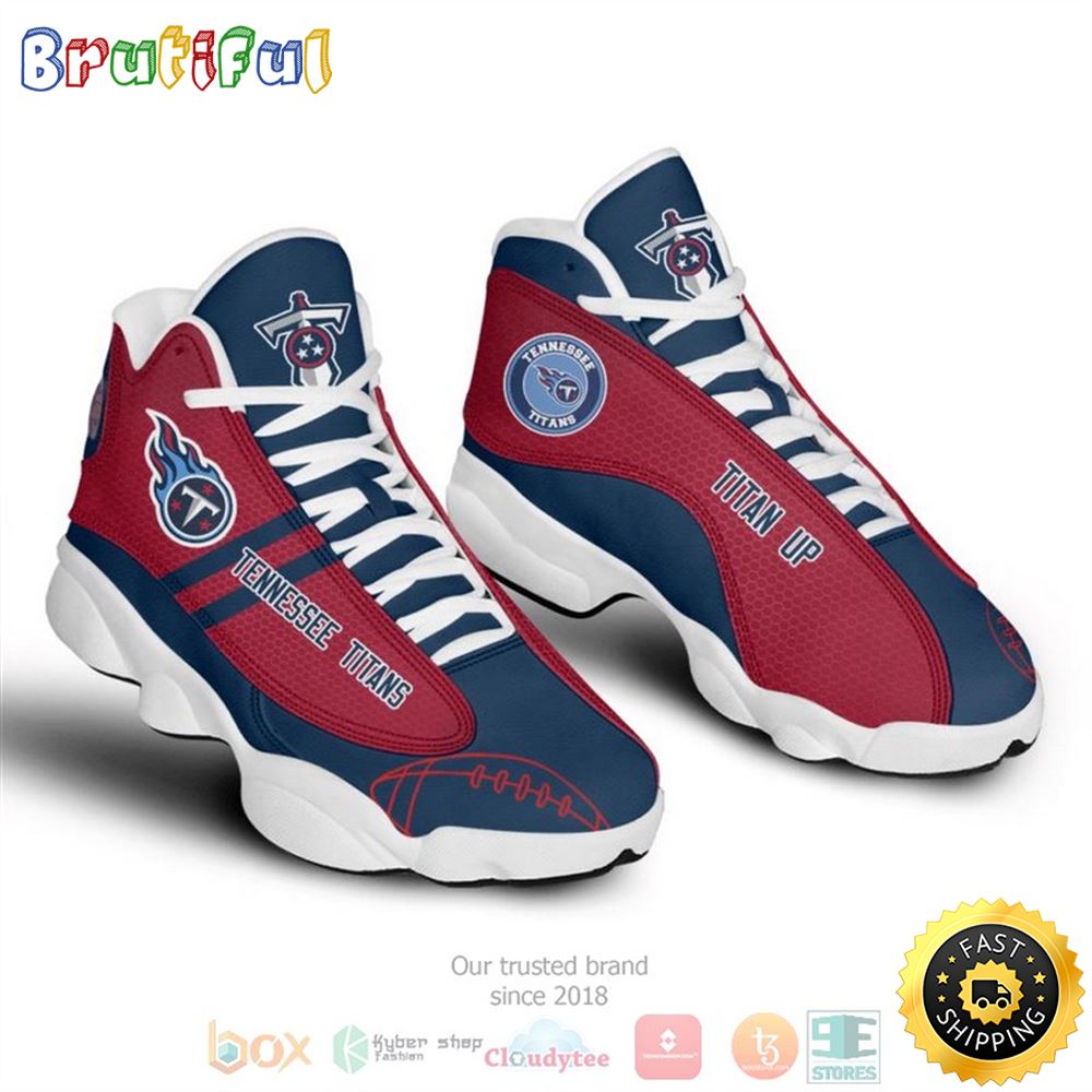 JWFancy Tennessee Titans AJ13 Sneakers Shoes For Men And Women