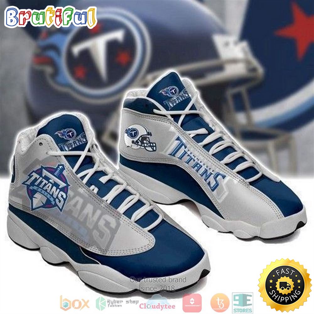 JWFancy Tennessee Titans AJ13 Sneakers Shoes For Men And Women