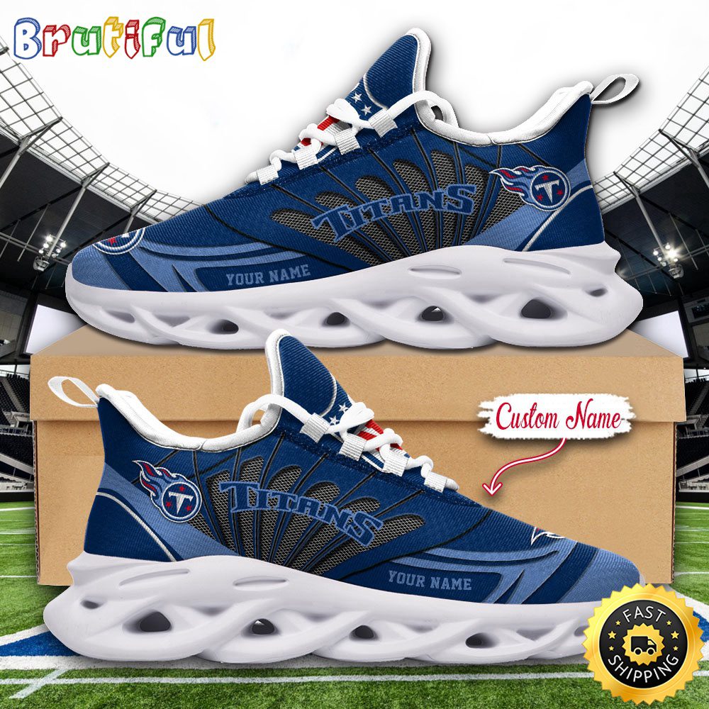 JWFancy Tennessee Titans Max Soul Shoes Sneakers For Men And Women