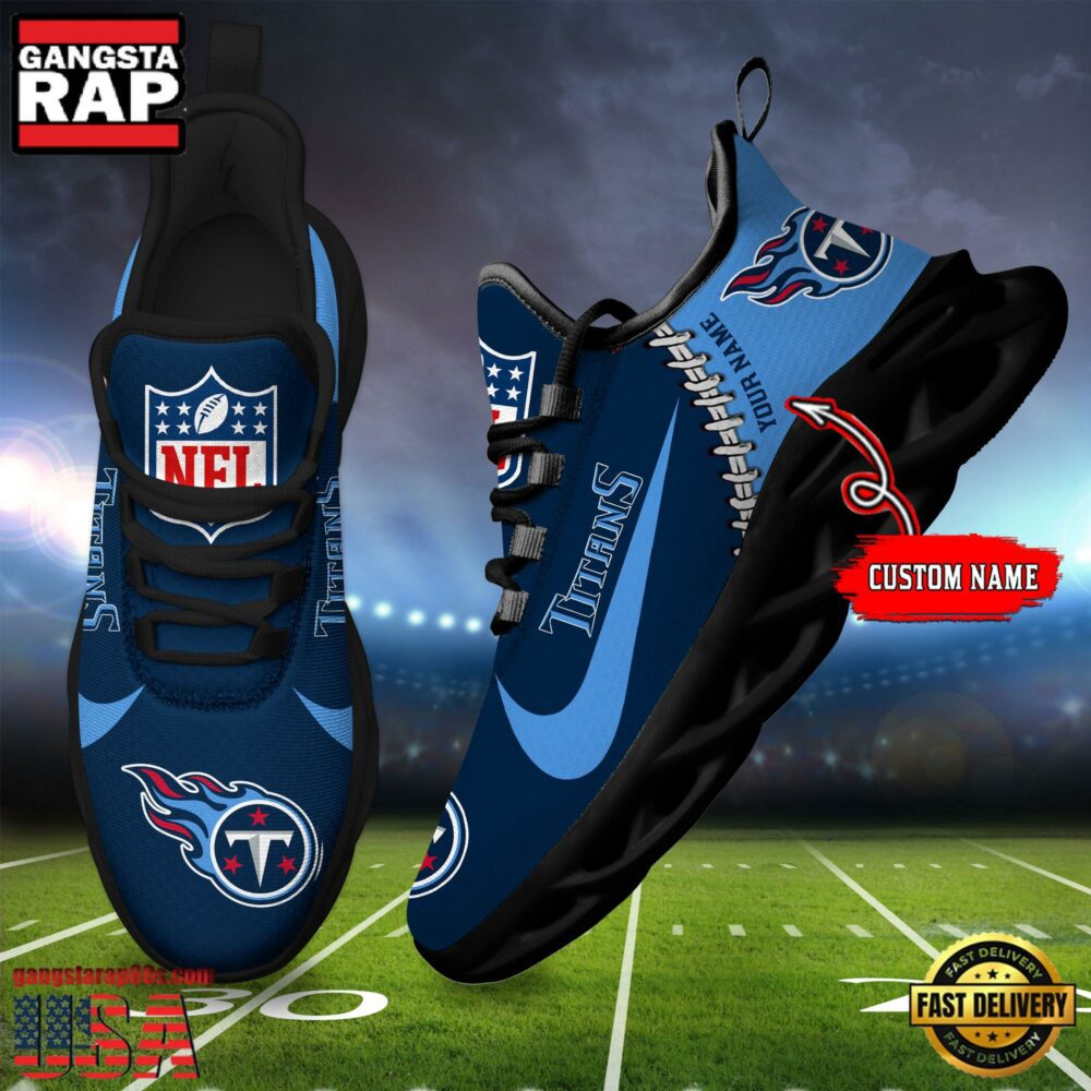 JWFancy Tennessee Titans Max Soul Shoes Sneakers For Men And Women
