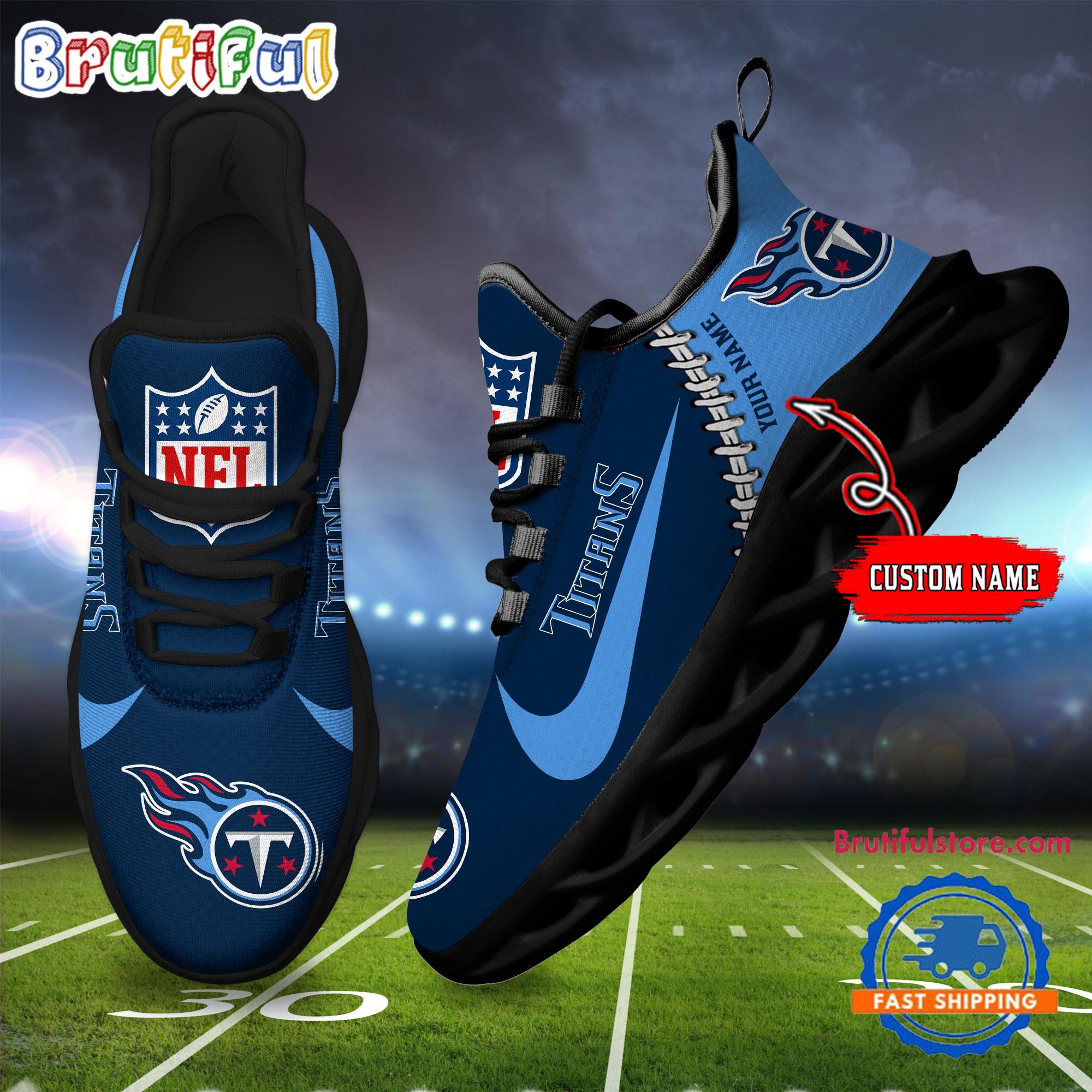 JWFancy Tennessee Titans Max Soul Shoes Sneakers For Men And Women