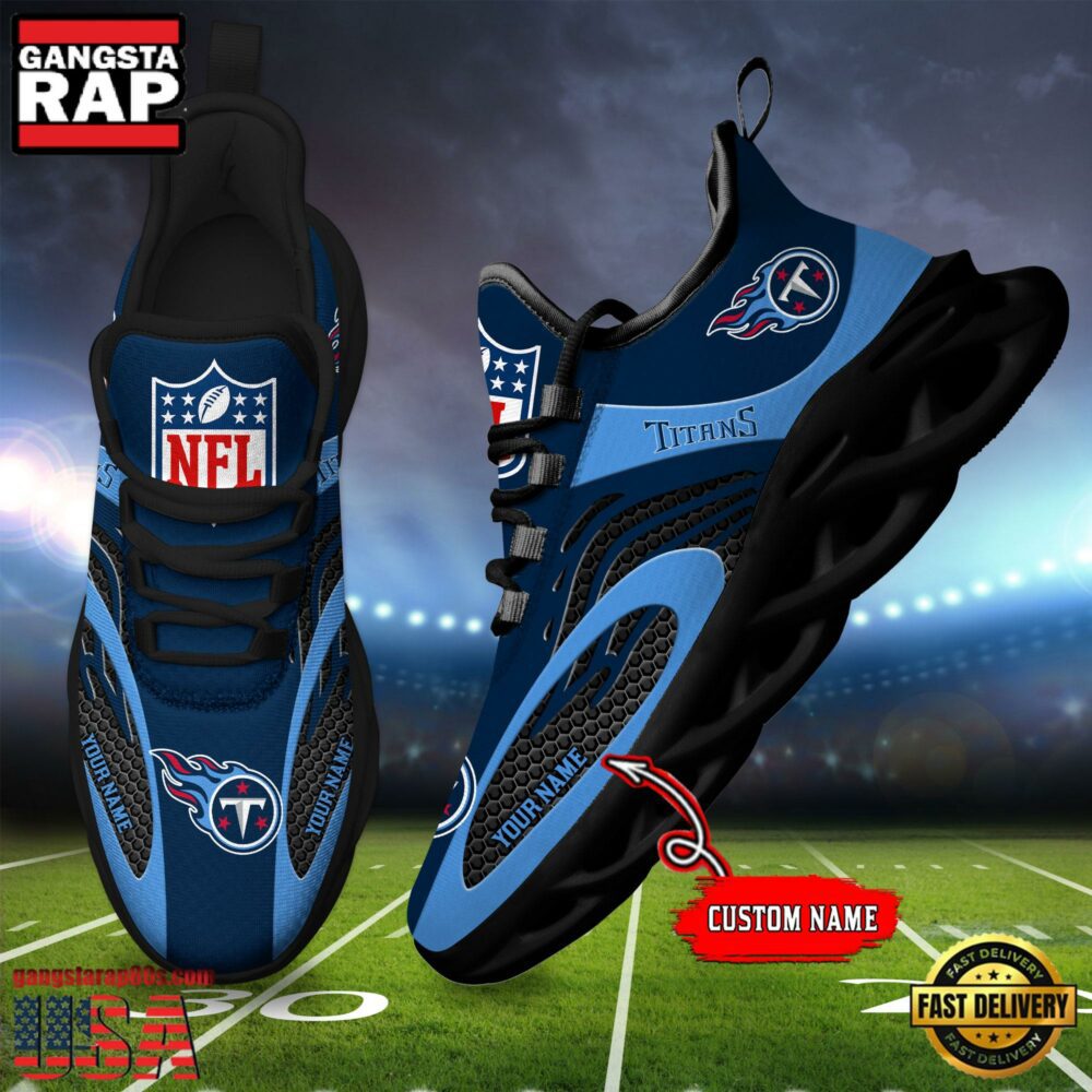 JWFancy Tennessee Titans Max Soul Shoes Sneakers For Men And Women