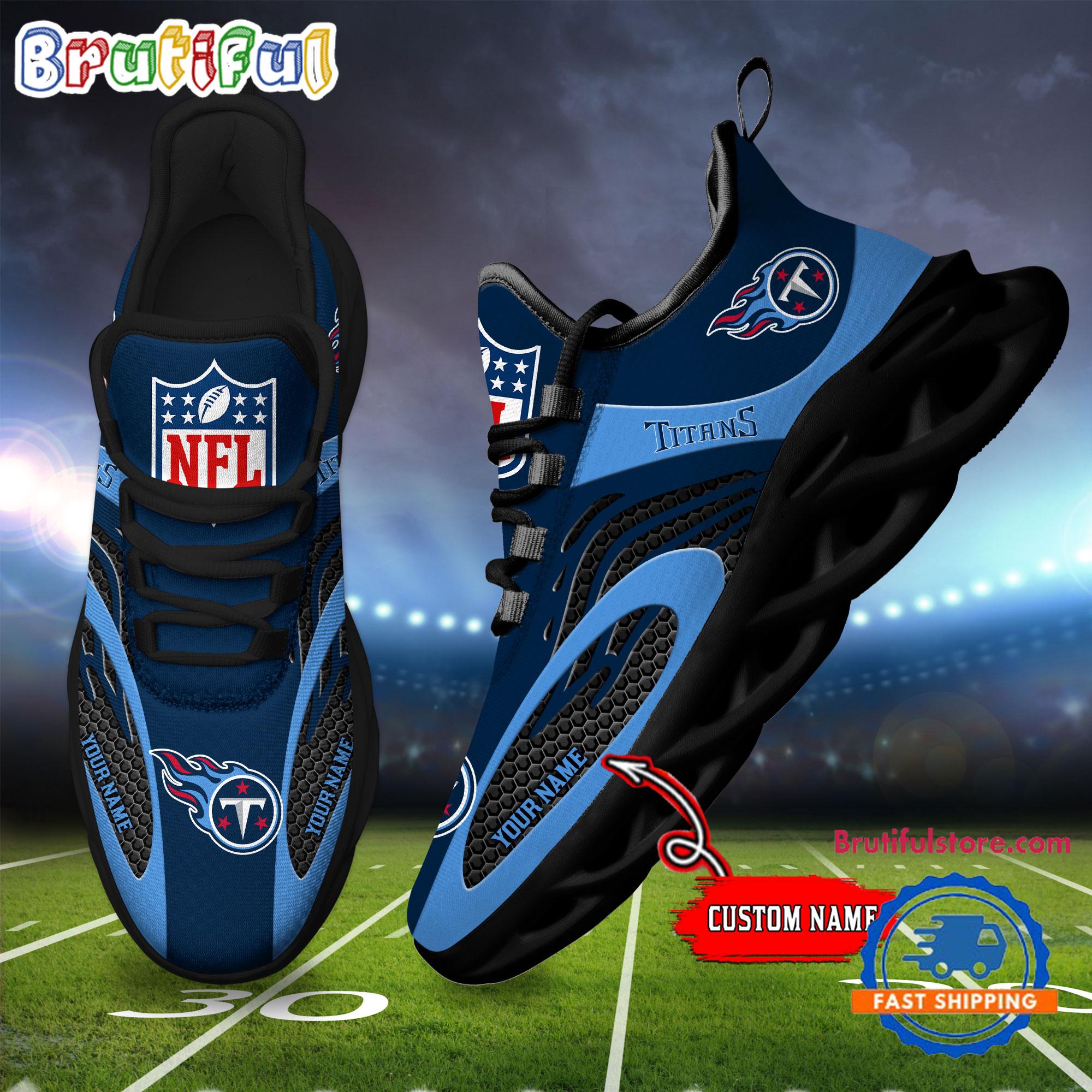 JWFancy Tennessee Titans Max Soul Shoes Sneakers For Men And Women