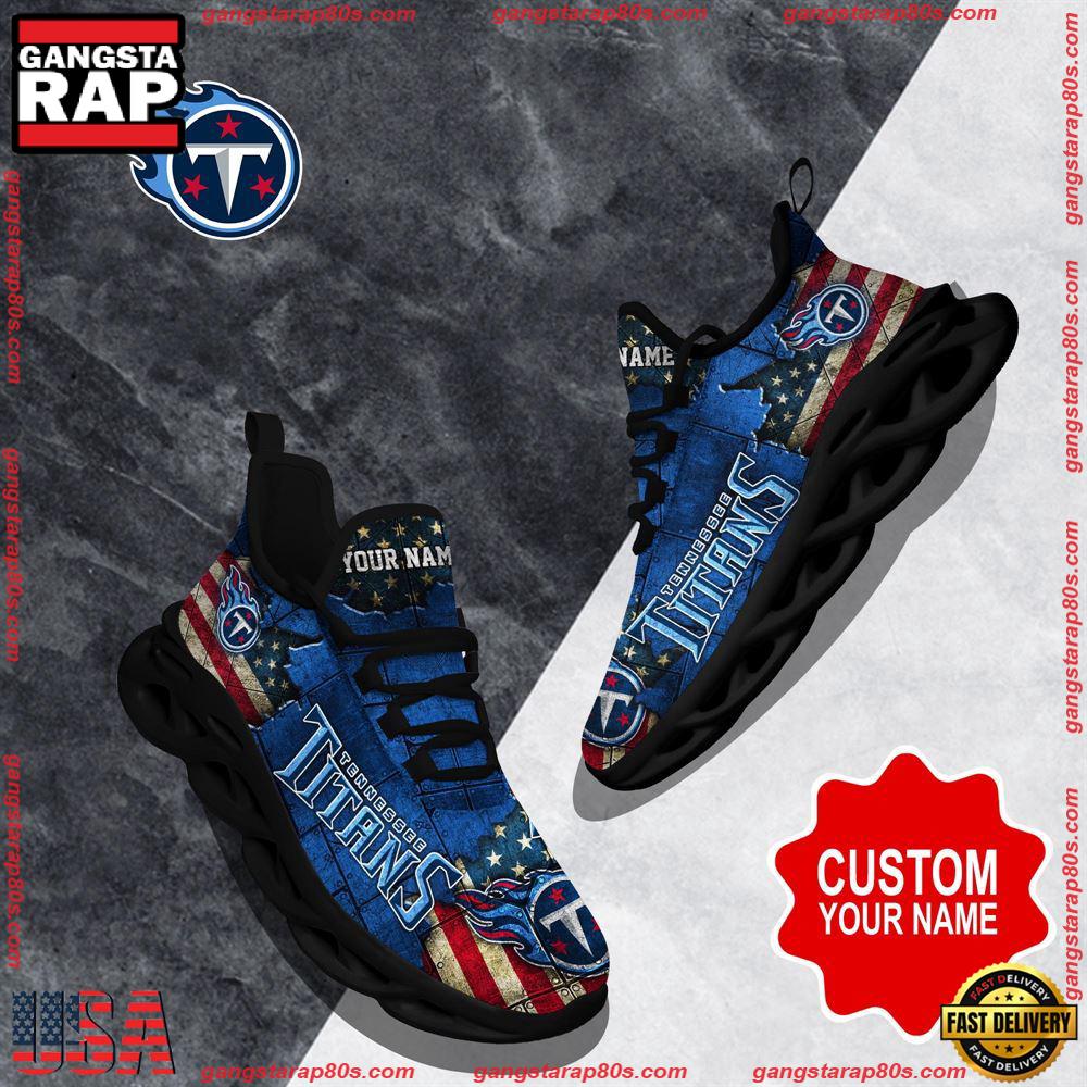 JWFancy Tennessee Titans Max Soul Shoes Sneakers For Men And Women
