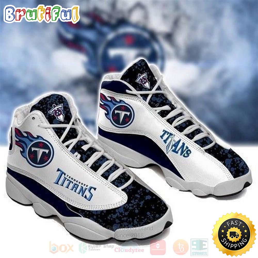 JWFancy Tennessee Titanss AJ13 Sneakers Shoes For Men And Women