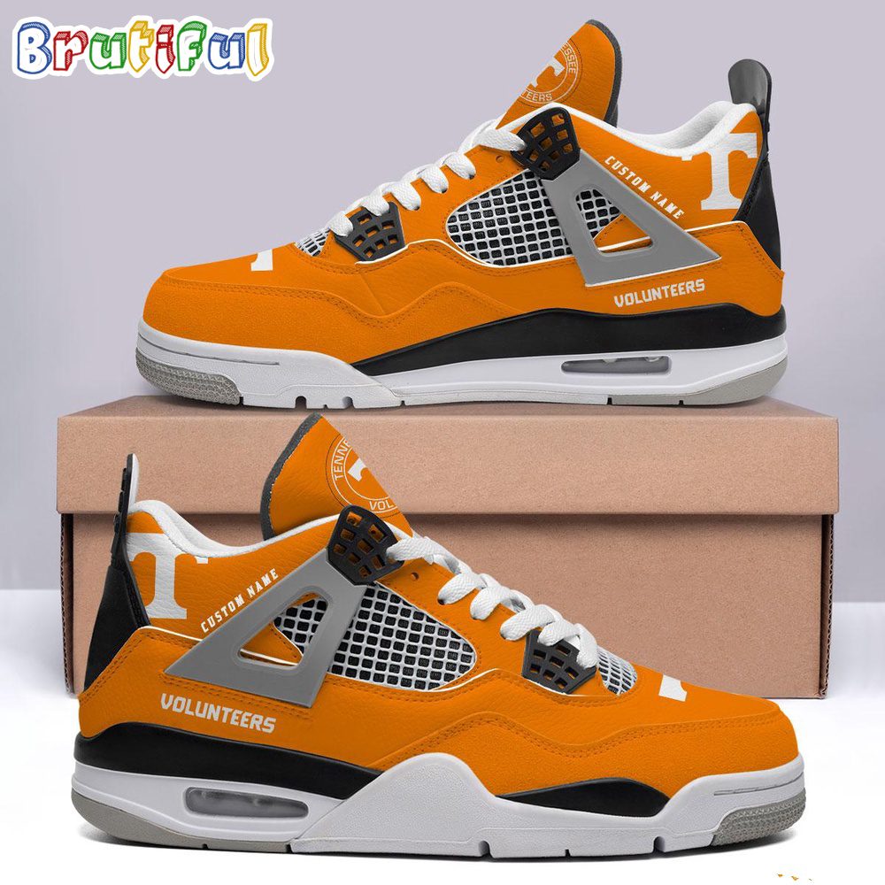 JWFancy Tennessee Volunteers AJ4 Sneakers Shoes For Men And Women