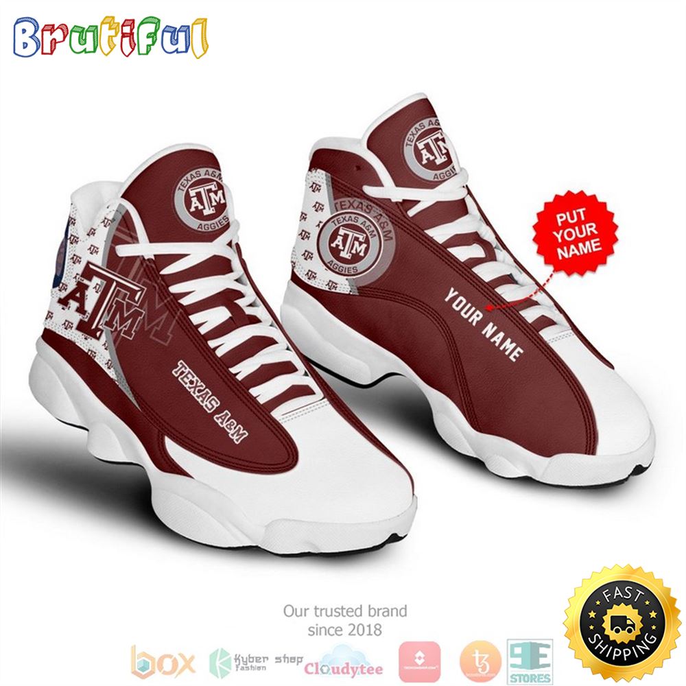 JWFancy Texas A M Aggies AJ13 Sneakers Shoes For Men And Women
