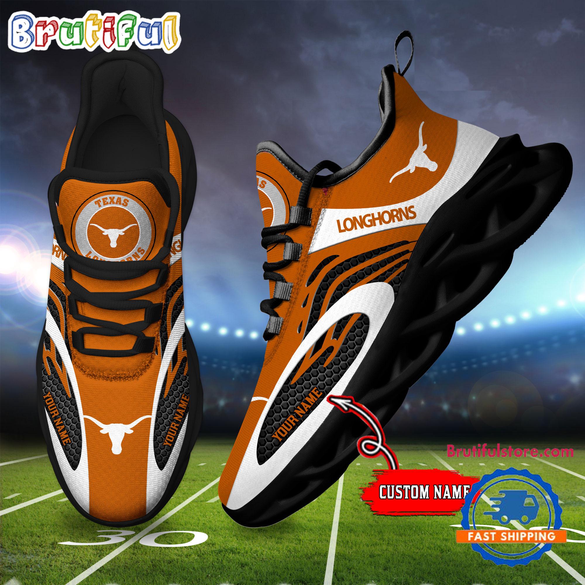 JWFancy Texas Longhorns Max Soul Shoes Sneakers For Men And Women
