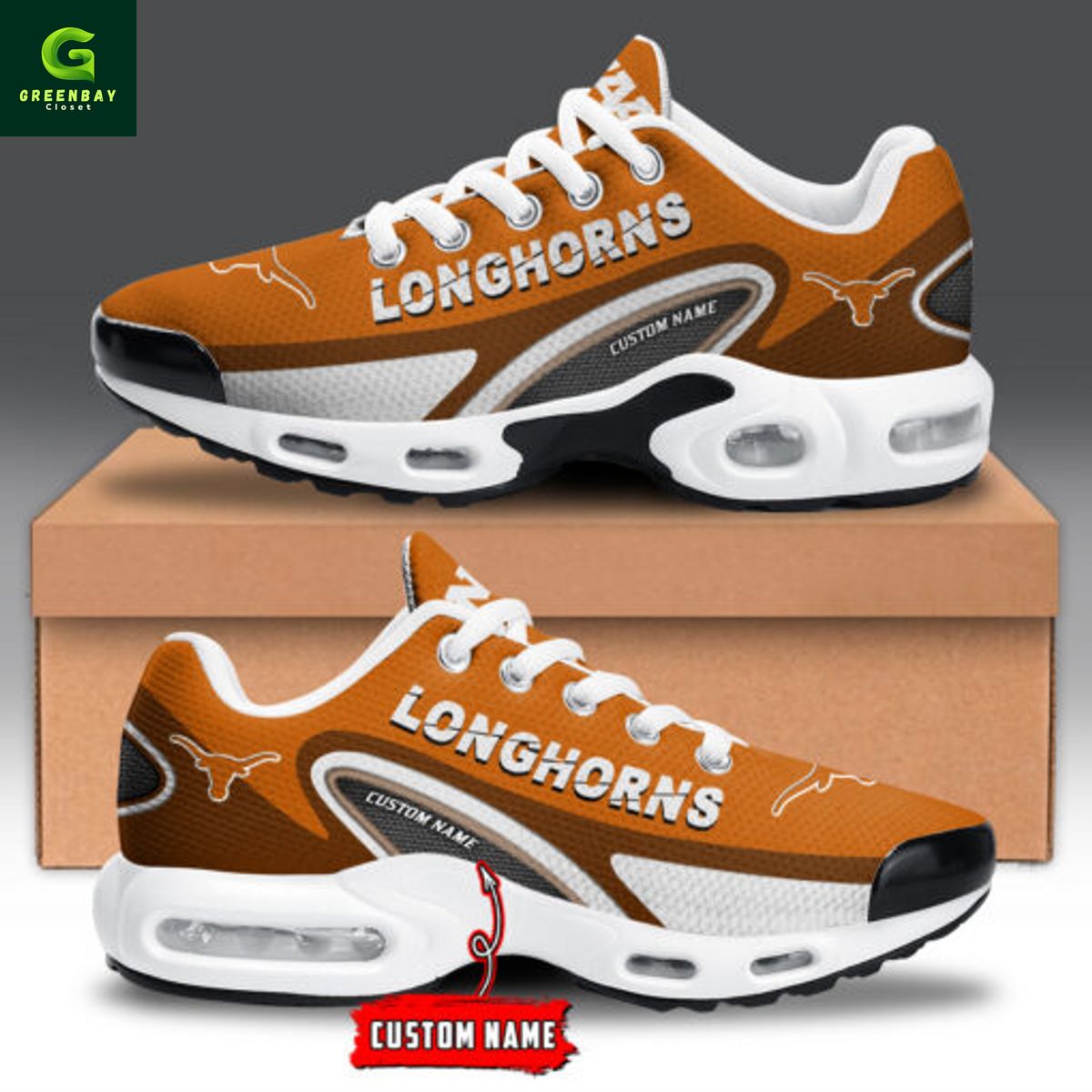 JWFancy Texas Longhorns TN Shoes Sneakers For Men And Women