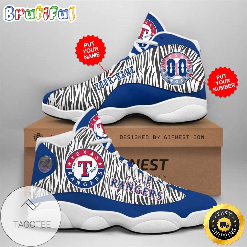 JWFancy Texas Rangers AJ13 Sneakers Shoes For Men And Women