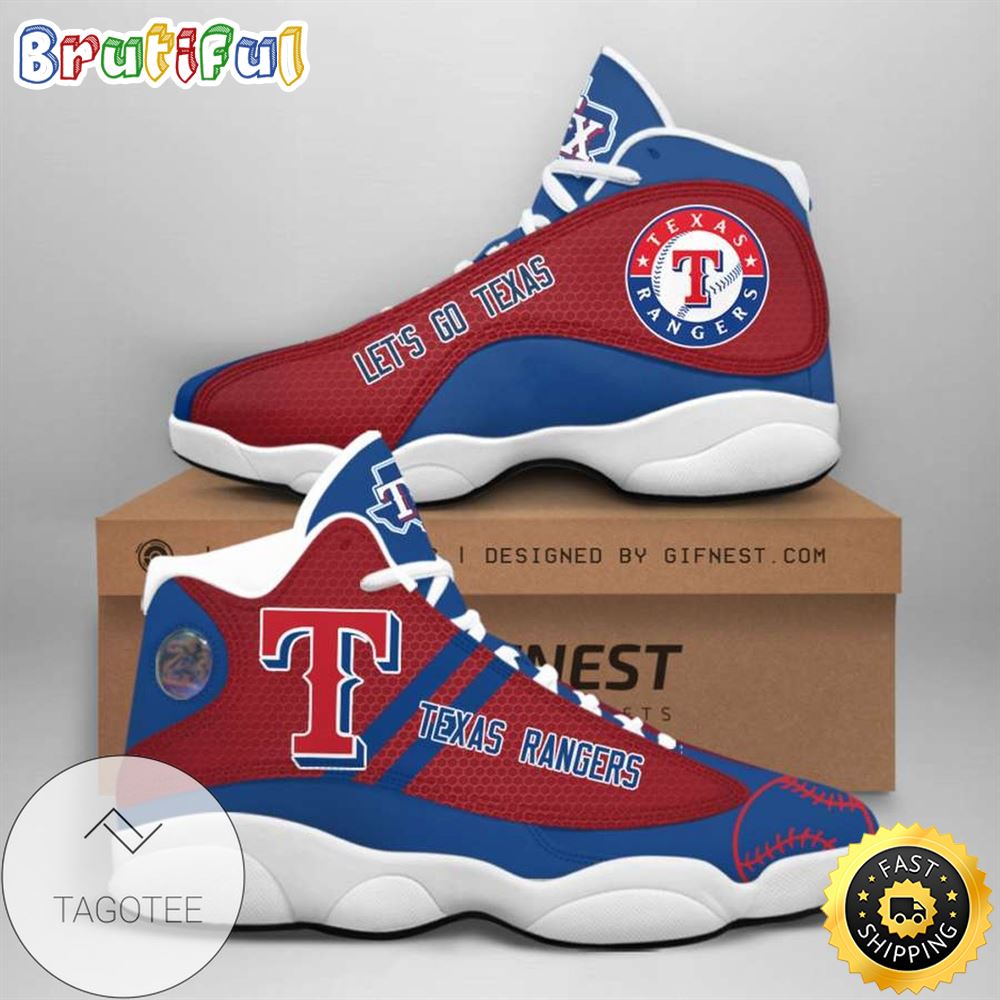 JWFancy Texas Rangers AJ13 Sneakers Shoes For Men And Women