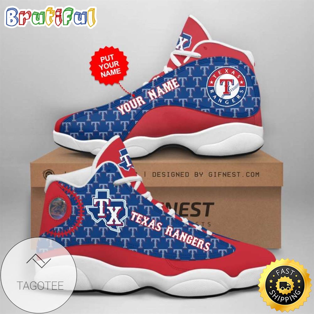 JWFancy Texas Rangers AJ13 Sneakers Shoes For Men And Women