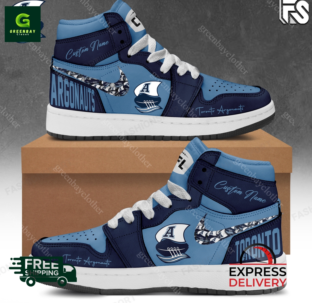 JWFancy Toronto Argonauts AJ1 High Sneakers Shoes For Men And Women