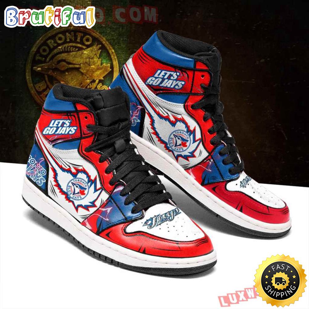 JWFancy Toronto Jays AJ1 High Sneakers Shoes For Men And Women