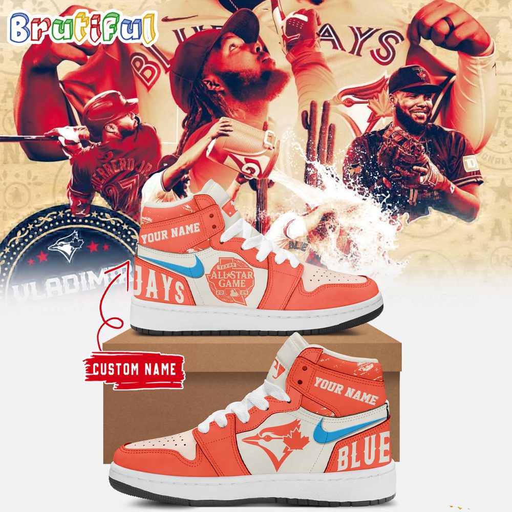 JWFancy Toronto Jays AJ1 High Sneakers Shoes For Men And Women