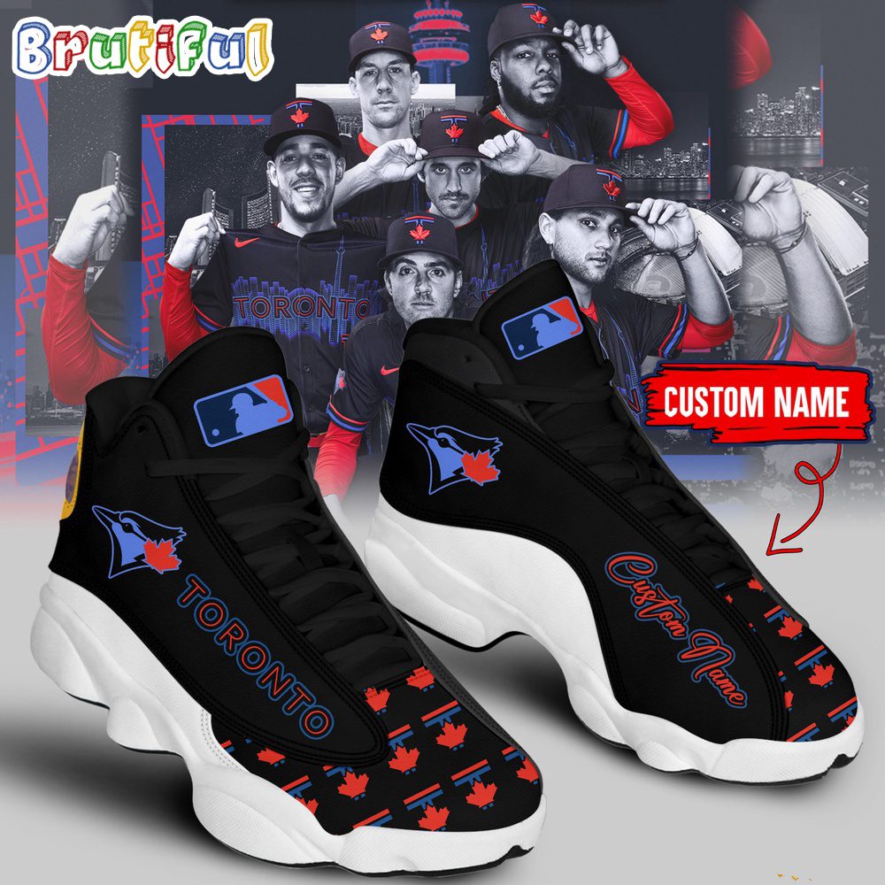 JWFancy Toronto Jays City Connect AJ13 Sneakers Shoes For Men And Women
