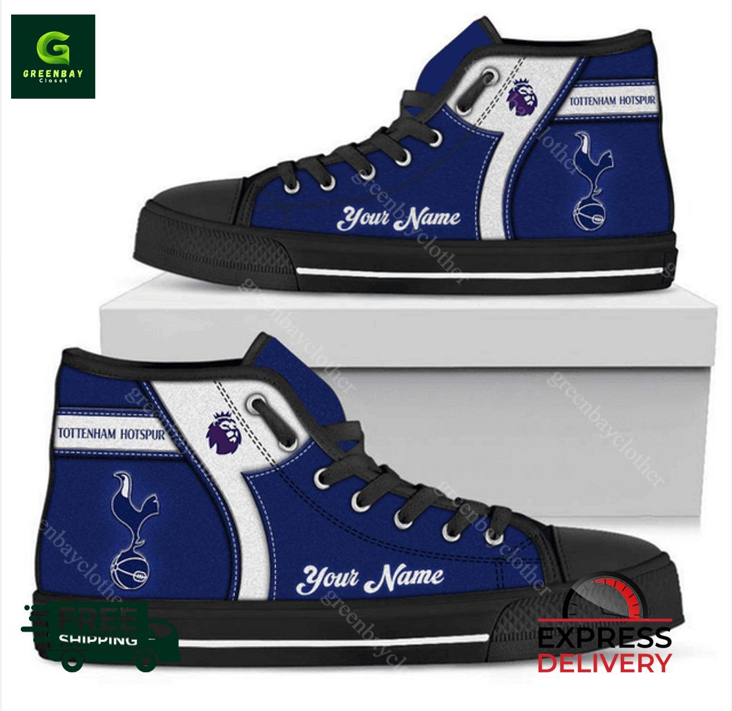 JWFancy Tottenham Hotspur F.C High Top Canvas Sneakers Shoes For Men And Women